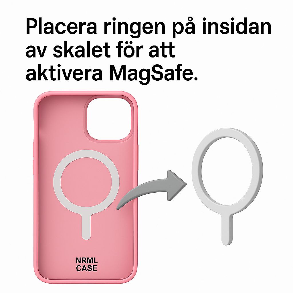 Mobilskal Rosa MagSafe